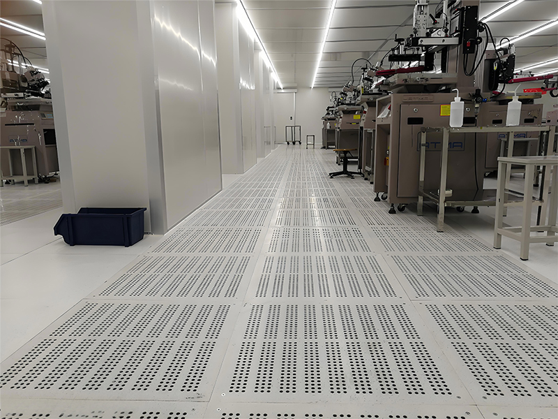 百級(jí)電子潔凈廠房的圖片 百級(jí)電子潔凈廠房的圖片