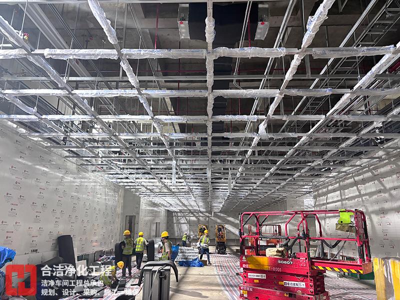 芯片潔凈廠房的圖片