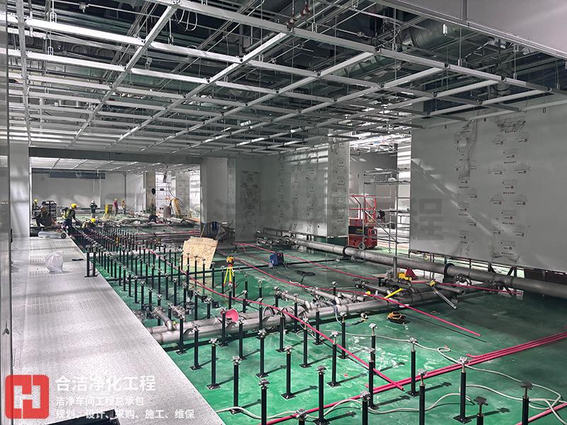 千級(jí)半導(dǎo)體無(wú)塵車間裝修的圖片 千級(jí)半導(dǎo)體無(wú)塵車間裝修的圖片