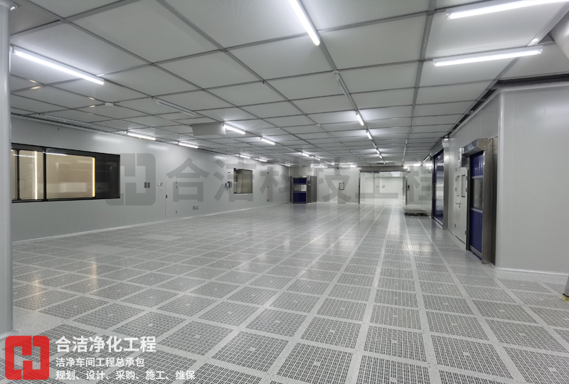 百級芯片潔凈廠房的圖片